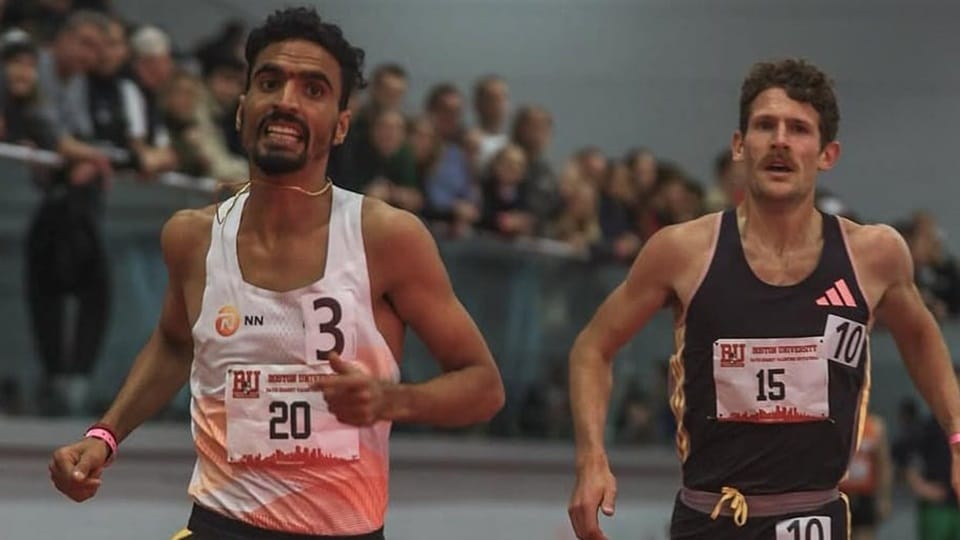 Gulveer Singh in World Athletics continental tour