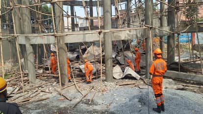 Ghaziabad Muradnagar crematorium Another Big accident Shuttering down an under-construction tank fell