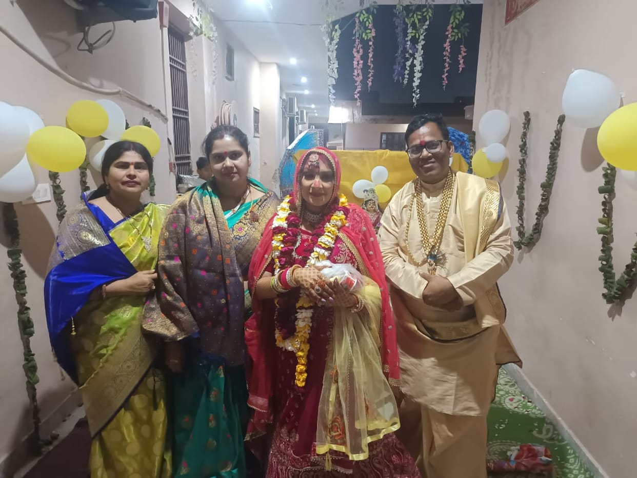 girl got married to lord Shri Krishna in mathura