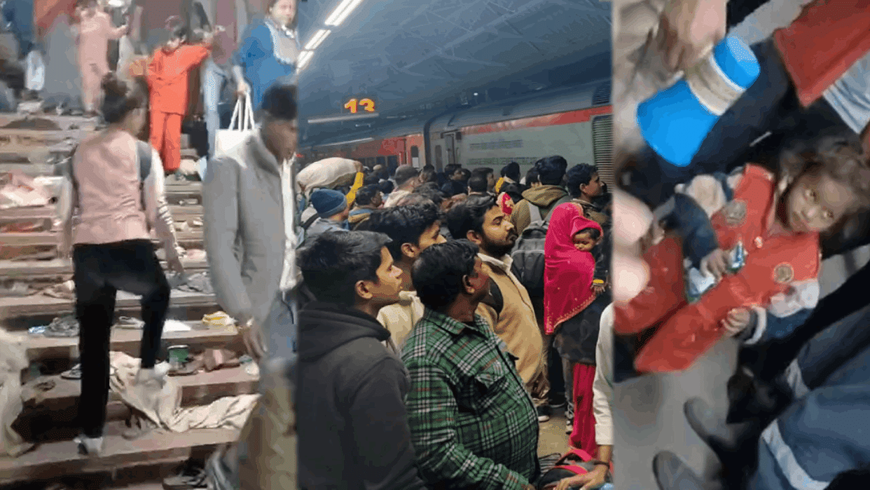 NDLS Stampede 18 people have died so far in stampede at New Delhi Railway Station