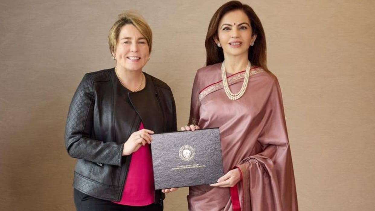 Nita Ambani calls youth, diaspora as strength of India, calls adoption of technology as greatest opportunity