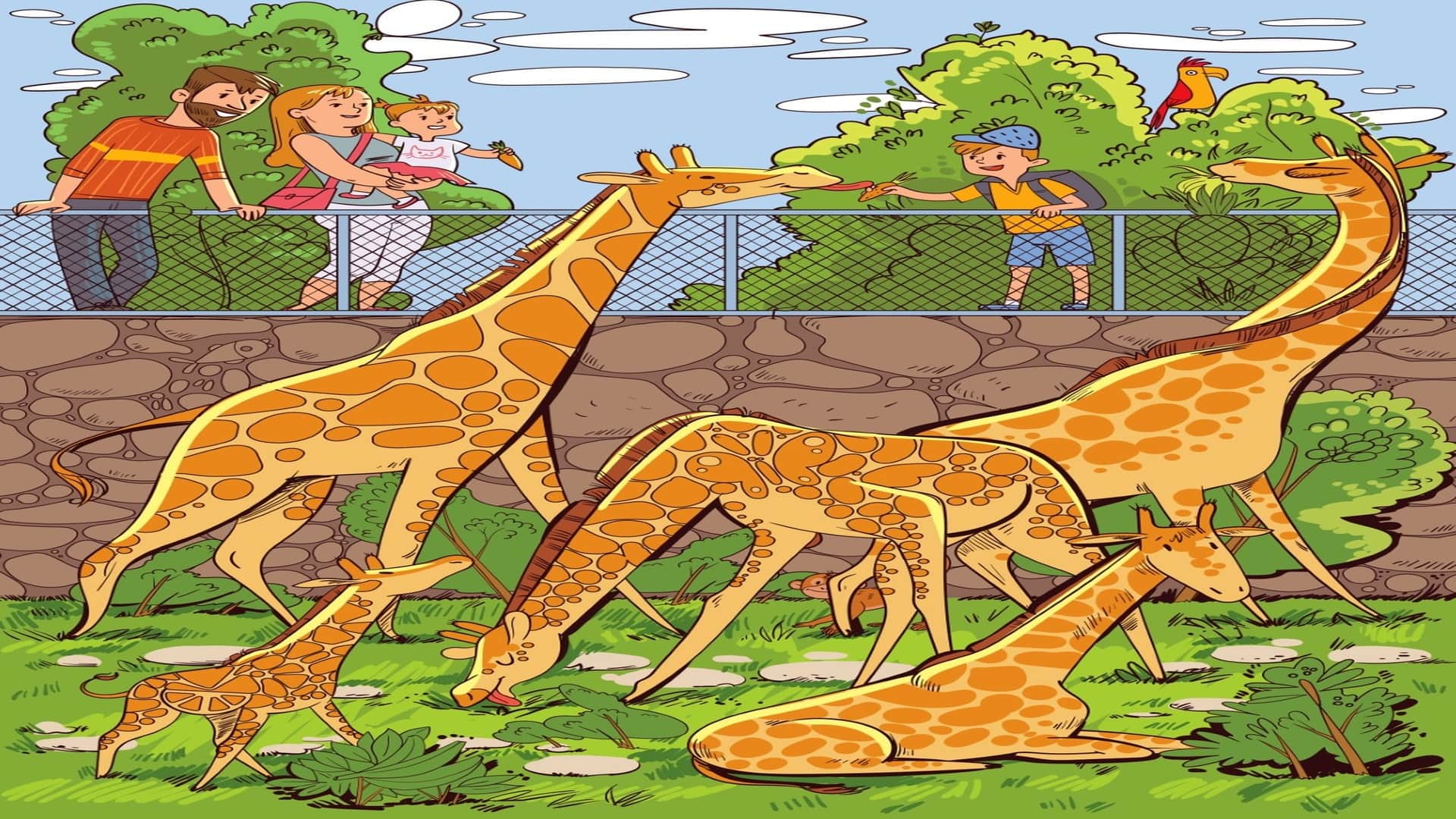 Optical Illusion Iq Test Brain Test You Have Hawk eyes then find Monkey in 9 Seconds