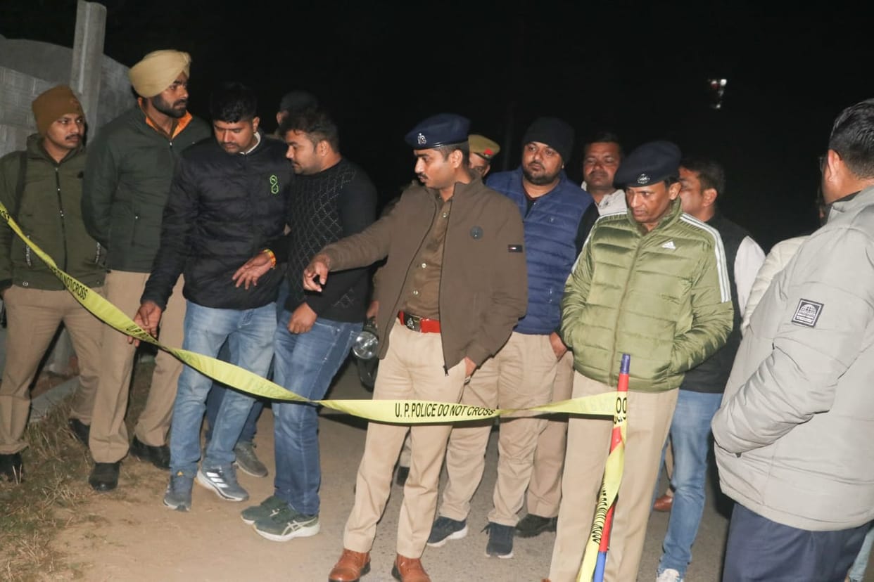 Four accused of robbery arrested in police encounter