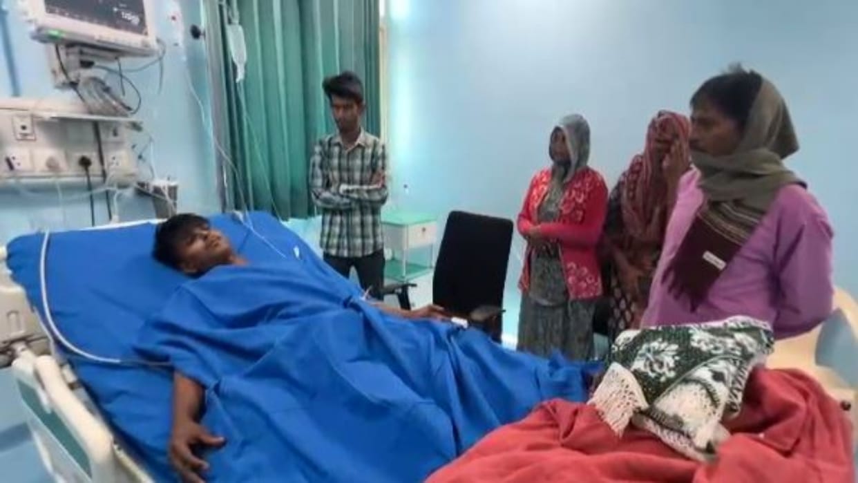 Udaipur: Cabinet Minister Babulal Kharadi's son hit by uncontrolled car, ribs injured, condition normal