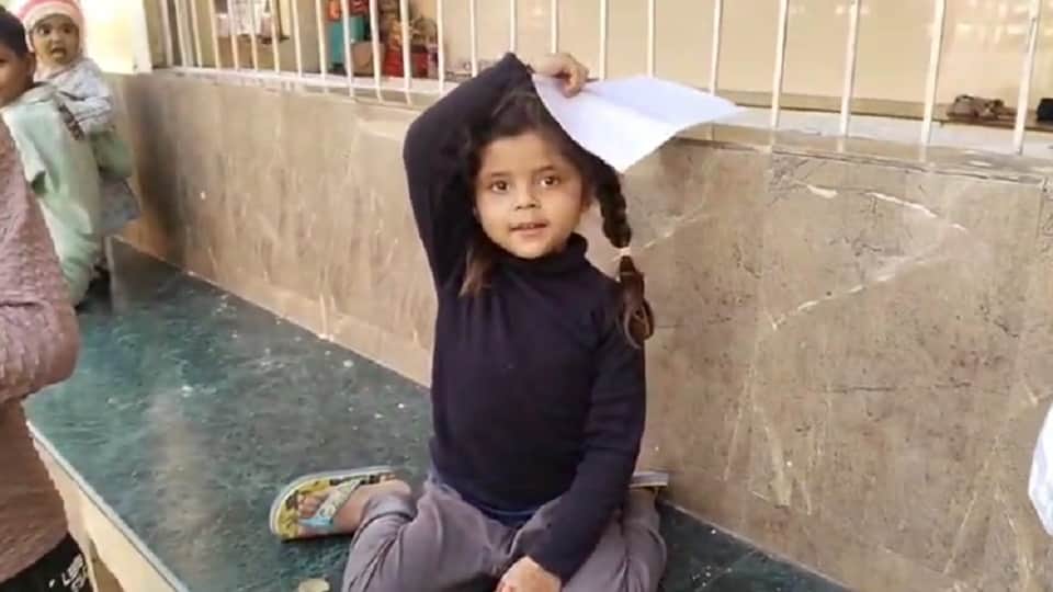 Five-year-old daughter said father strangled mother revealed by making a sketch