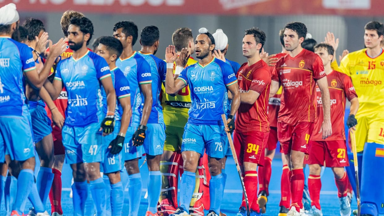 Indias great comeback in Pro Hockey League defeated Spain 2-0 in the second match