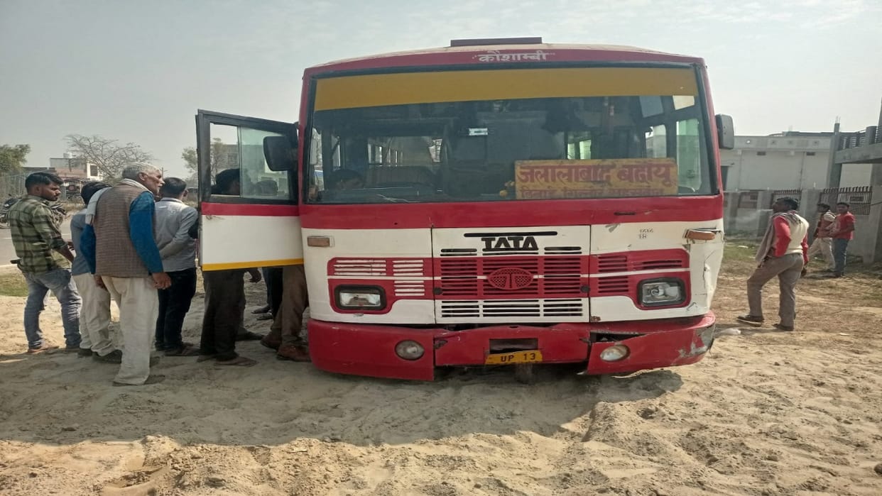 man dies after being hit by bus on Delhi Highway in Budaun