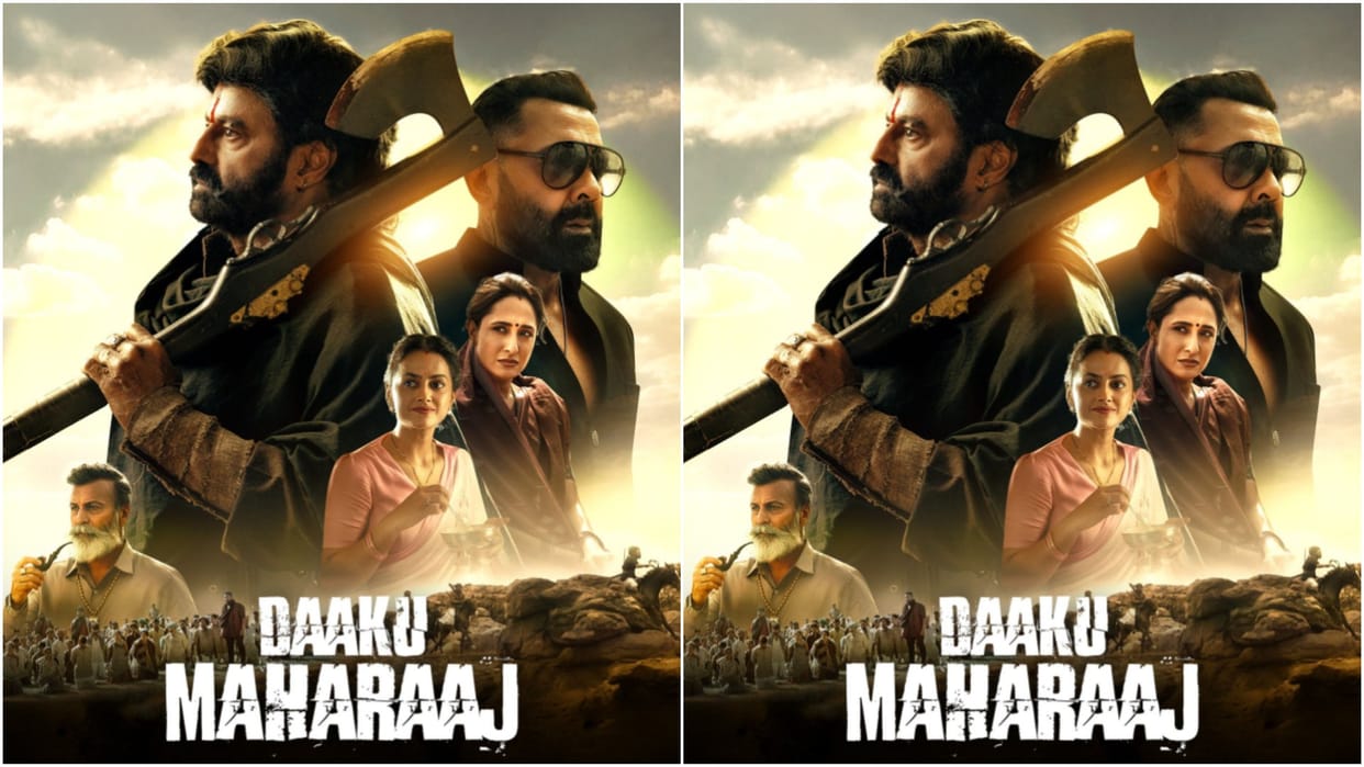 Daaku Maharaaj Movie OTT Release Poster shared by Netflix Urvashi Rautela is not on it Know Netizens reaction