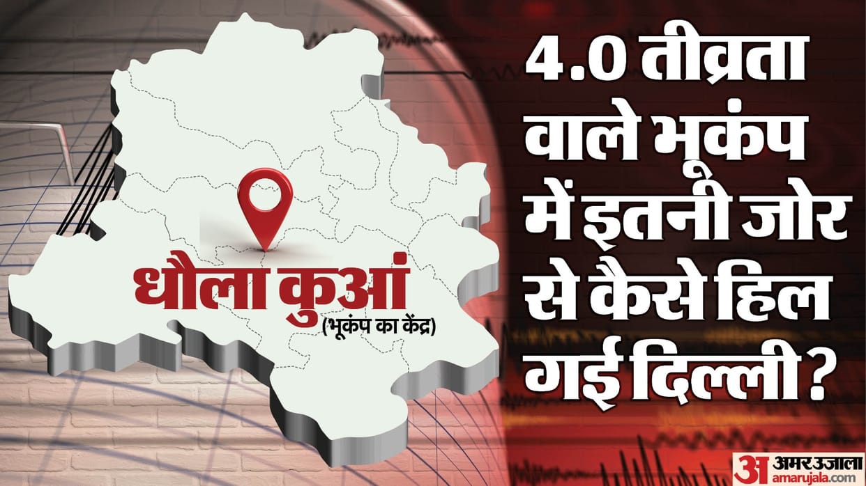 Delhi Ncr Earthquake Of 4.0 Magnitude Strong Tremors Cause Panic Epicenter in New Delhi