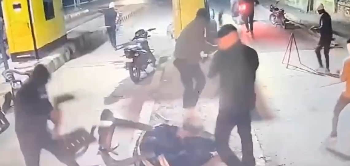 घटना का सीसीटीवी फुटेज