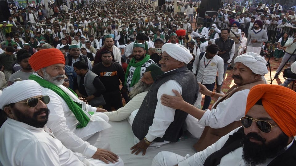 Muzaffarnagar: Rakesh Tikait said - movement is weak, hence CM returned from Baghpat without increasing price