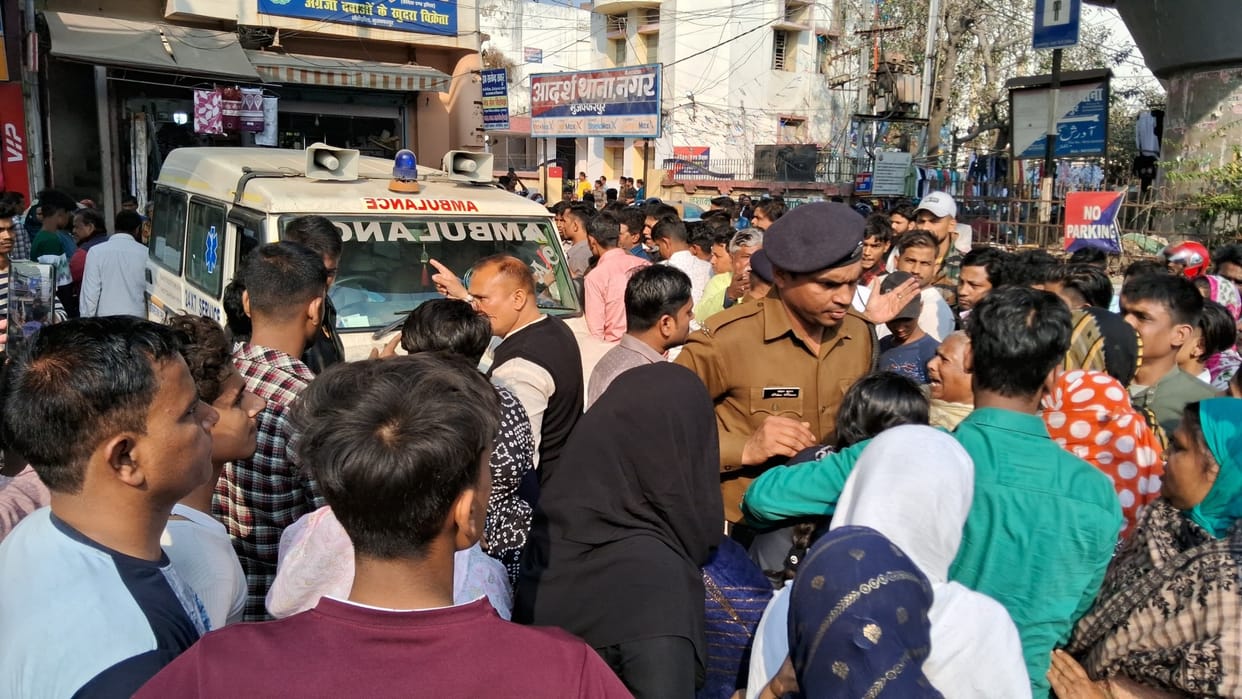 Muzaffarpur News: Huge uproar after suspicious death of youth, family got angry at police for taking dead body