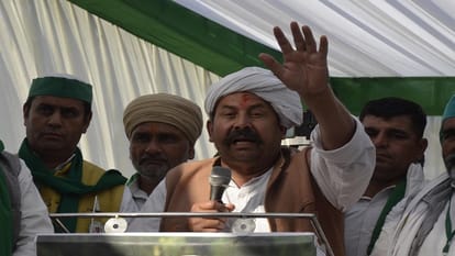 Muzaffarnagar: Rakesh Tikait said - movement is weak, hence CM returned from Baghpat without increasing price