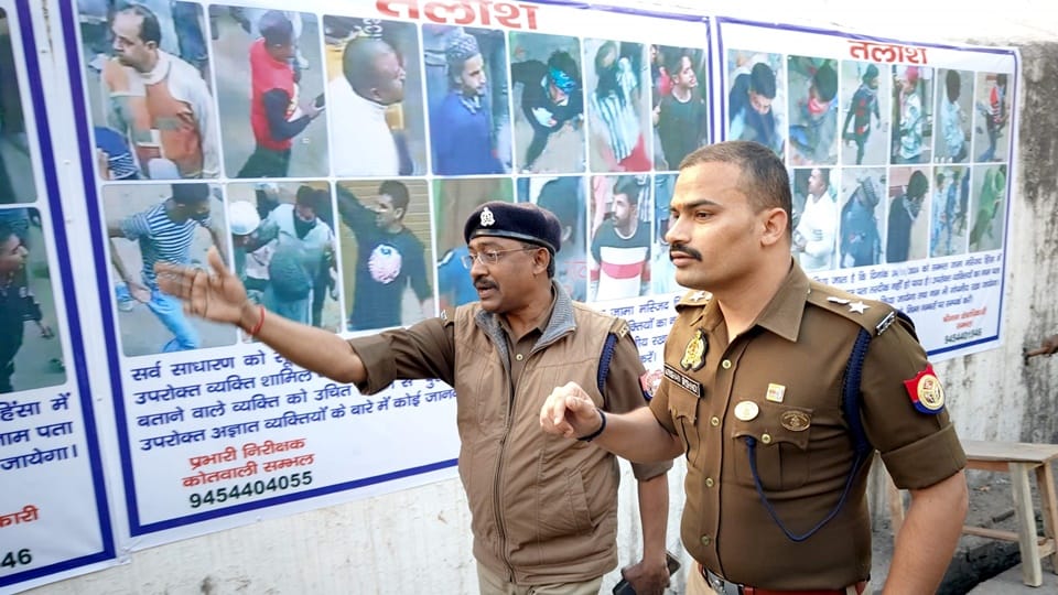 Sambhal violence: Two accused arrested for burning policemen's bike and pelting stones, 79 people in jail