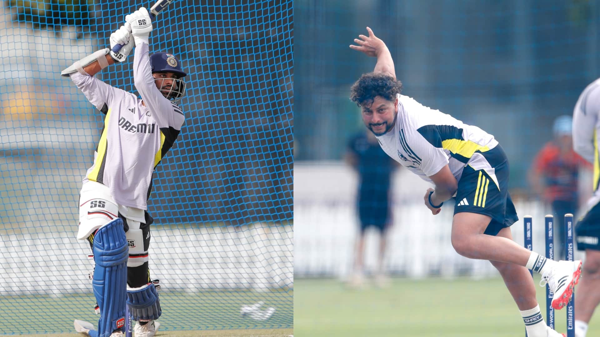 Champions Trophy 2025  Indian team started practice Shami bowled Kohli batted in the nets