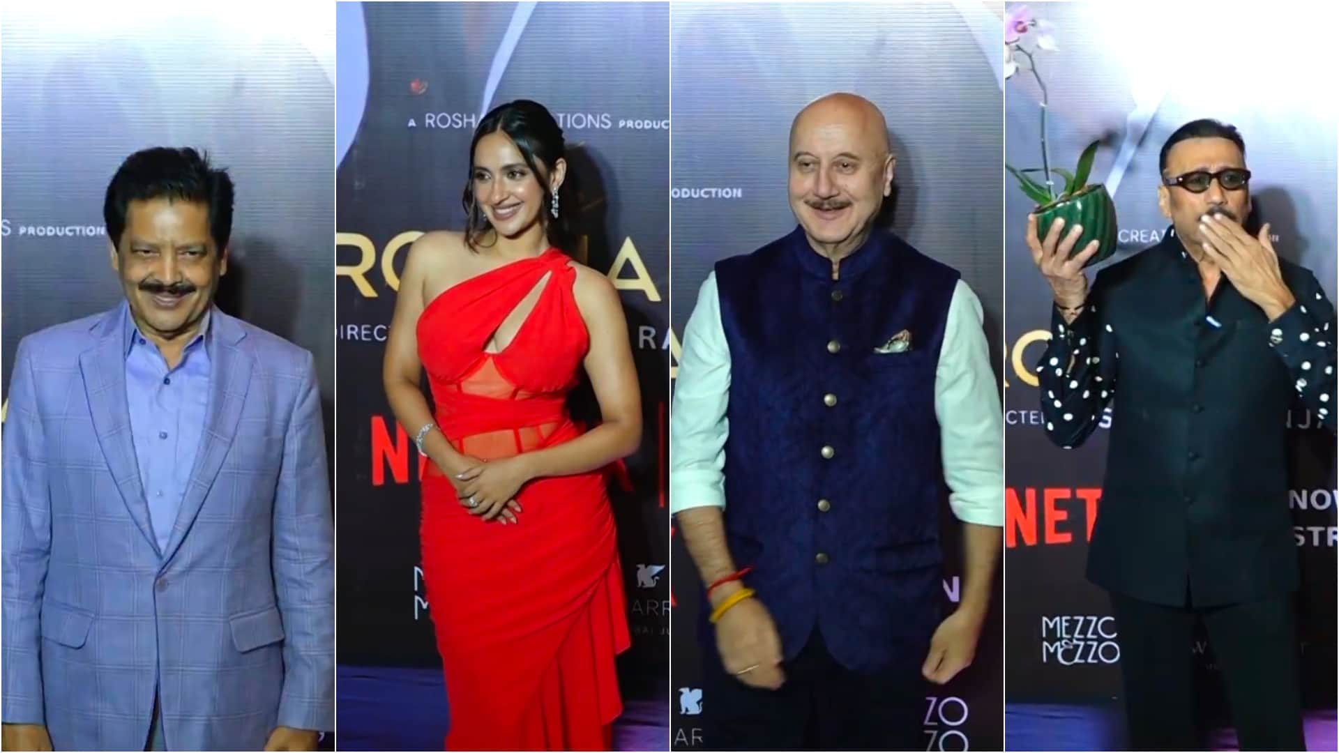 The Roshans show party many celebs attend rekha hrithik roshan rakesh roshan javed akhtar and others