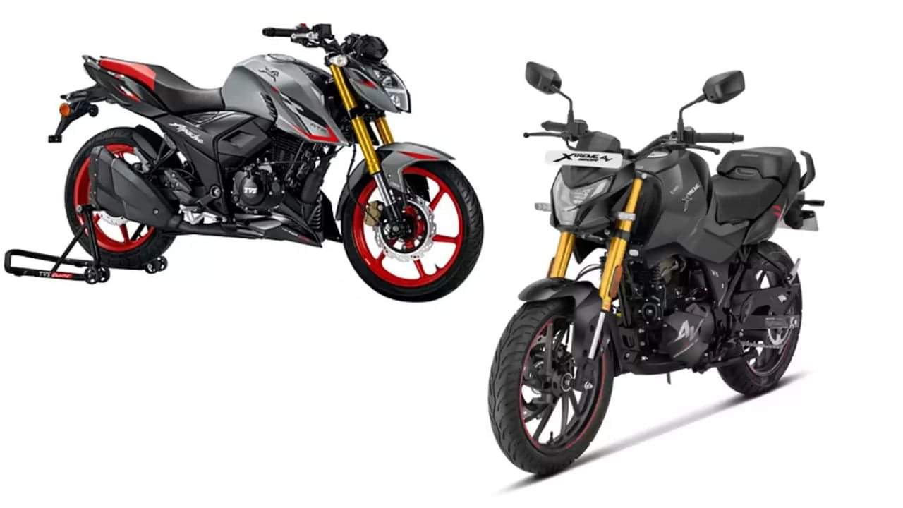 affordable 4v bikes in india Hero Xtreme 160R 4V Bajaj Pulsar NS160 TVS Apache RTR 160 4V features specificati