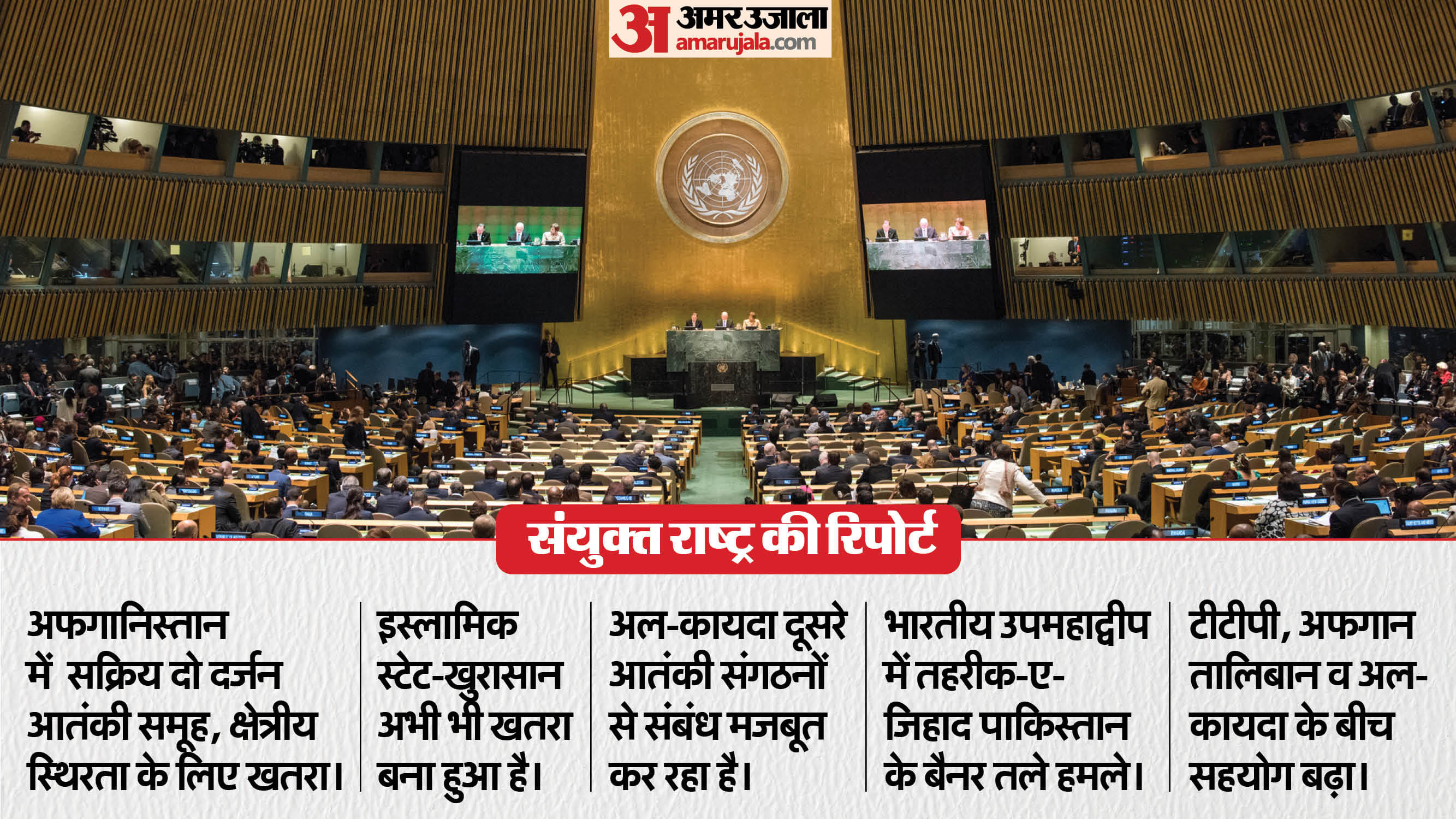 UN report Guterres Terrorist group ISIL India attack plan foiled caliph rule in west asia