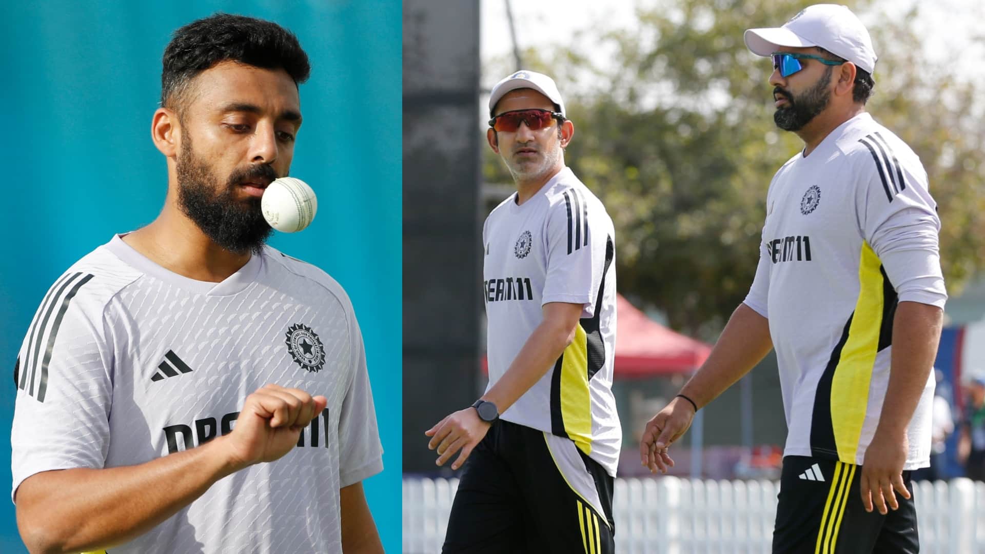 Champions Trophy 2025  Indian team started practice Shami bowled Kohli batted in the nets