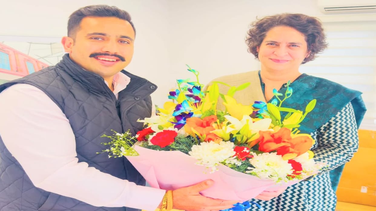 Vikramaditya Singh met Priyanka Gandhi, discussed govt and organization issues