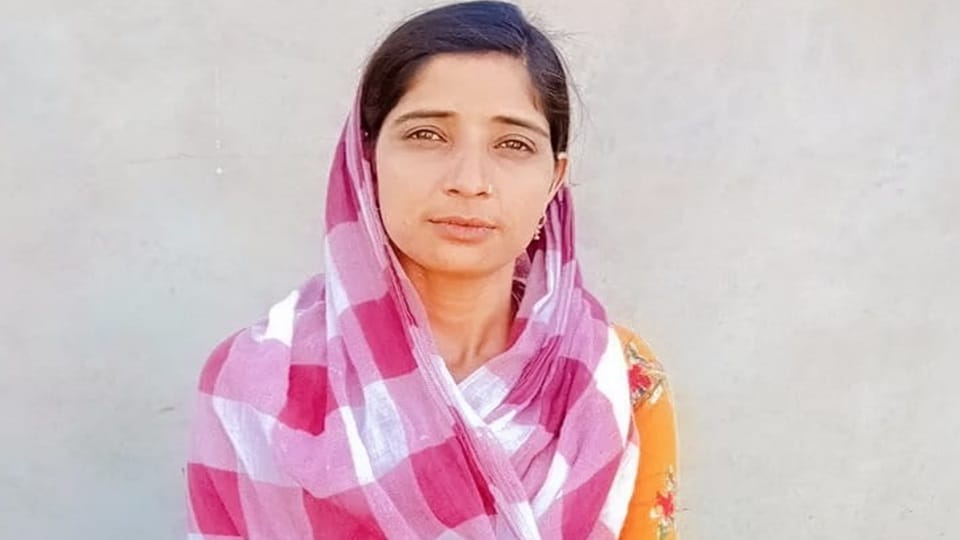Married woman found hanging in room