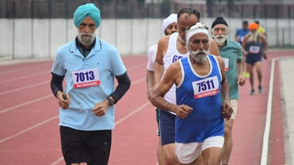 Masters Athletics Association organised Chandigarh State Athlete Meet see photo gallery