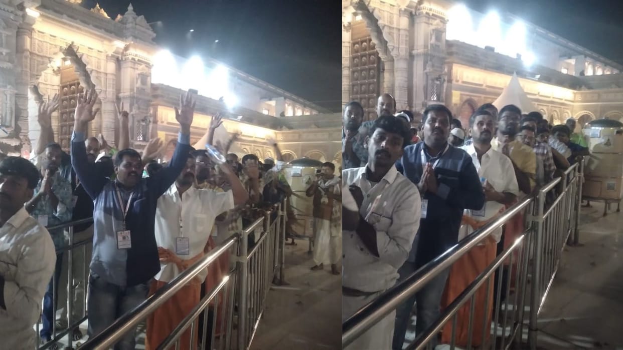 Kashi Tamil Sangamam 3.0 Guests offered prayers at Shri Kashi Vishwanath Temple