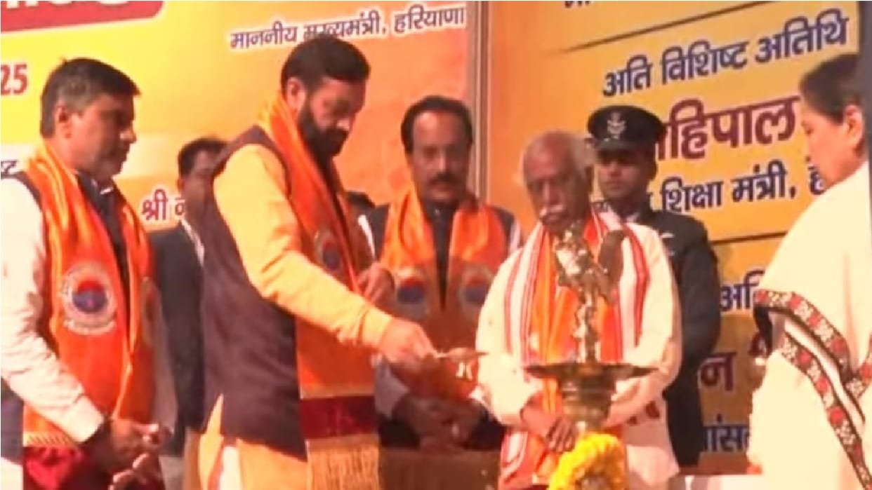 34th Convocation: Governor and CM Saini awarded degrees to students at Kurukshetra University