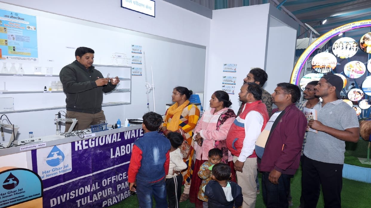 Information is being given to check purity of water under Jal Jeevan Mission
