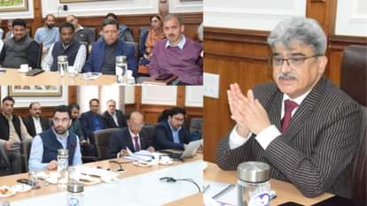 जम्मू-कश्मीर सेहत एप पे चर्चा