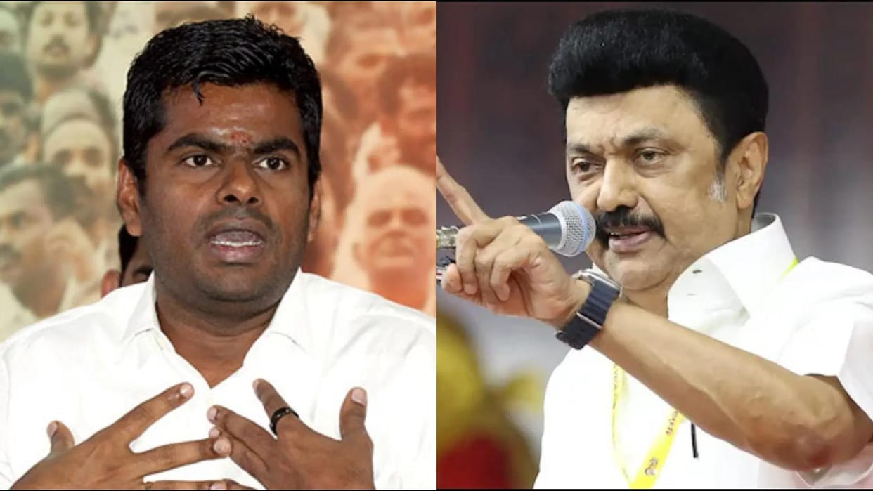 BJP's emphasis on three-language policy in Tamil Nadu, Annamalai and Prasad took a dig at DMK News In Hindi