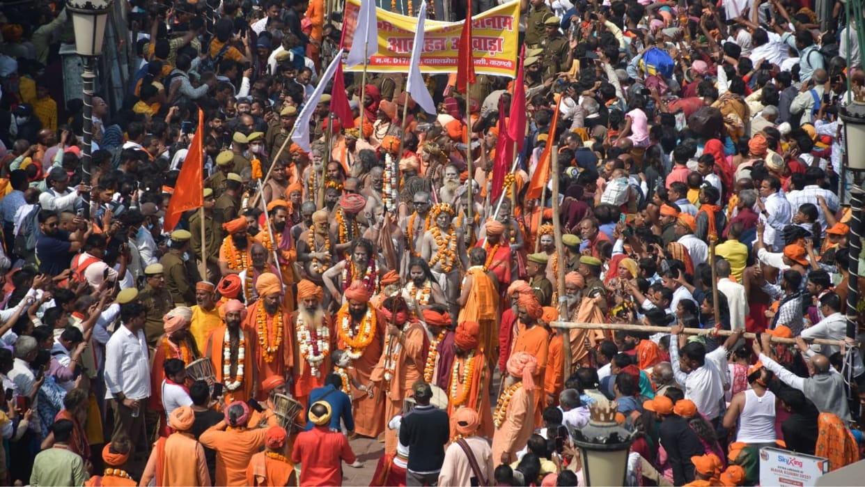 Mahashivratri 2025 Seven akhadas will be taken out from five ghats