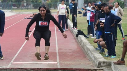 Masters Athletics Association organised Chandigarh State Athlete Meet see photo gallery