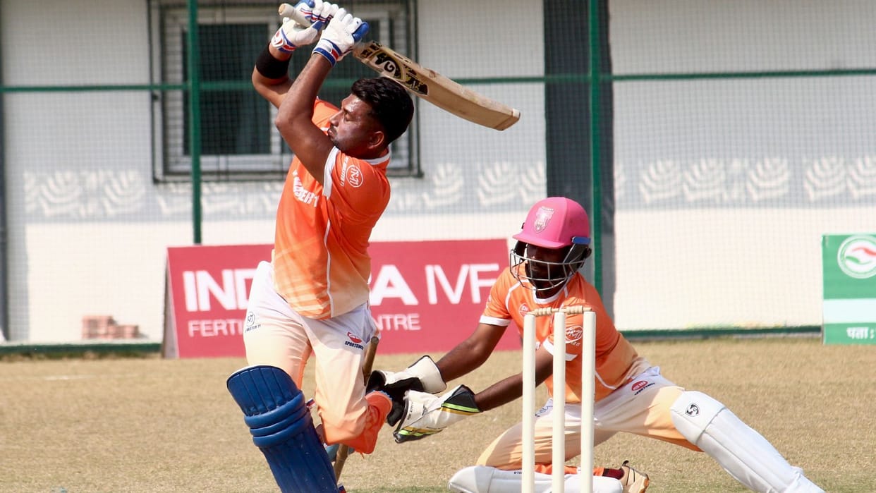 Sports news update including Divyaang Premier T-10 League match