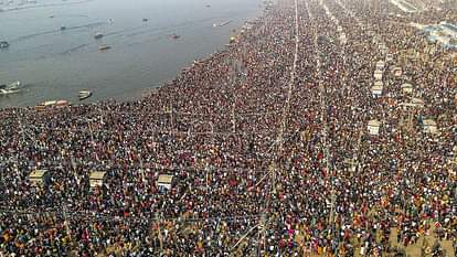 number of devotees taking nectar bath in Mahakumbh crossed 60 crores