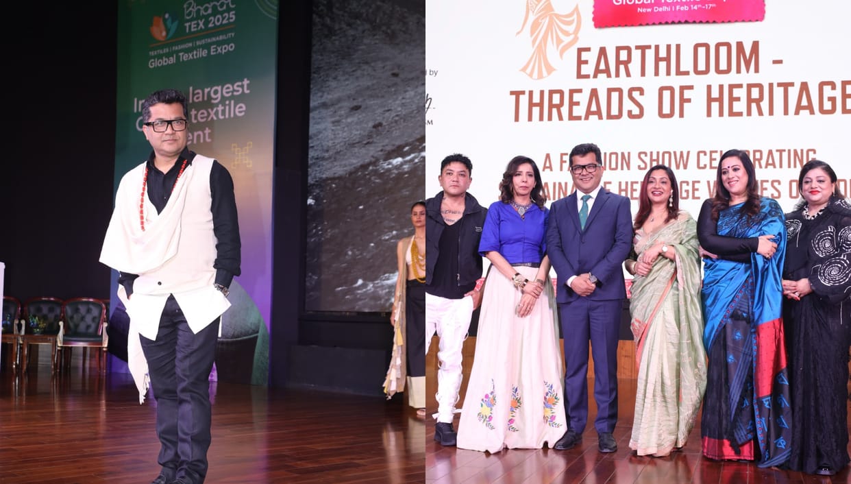 Pabitra Margherita Turns Showstopper For Eri silk Weaves Flaunts Love For Indigenous Textiles