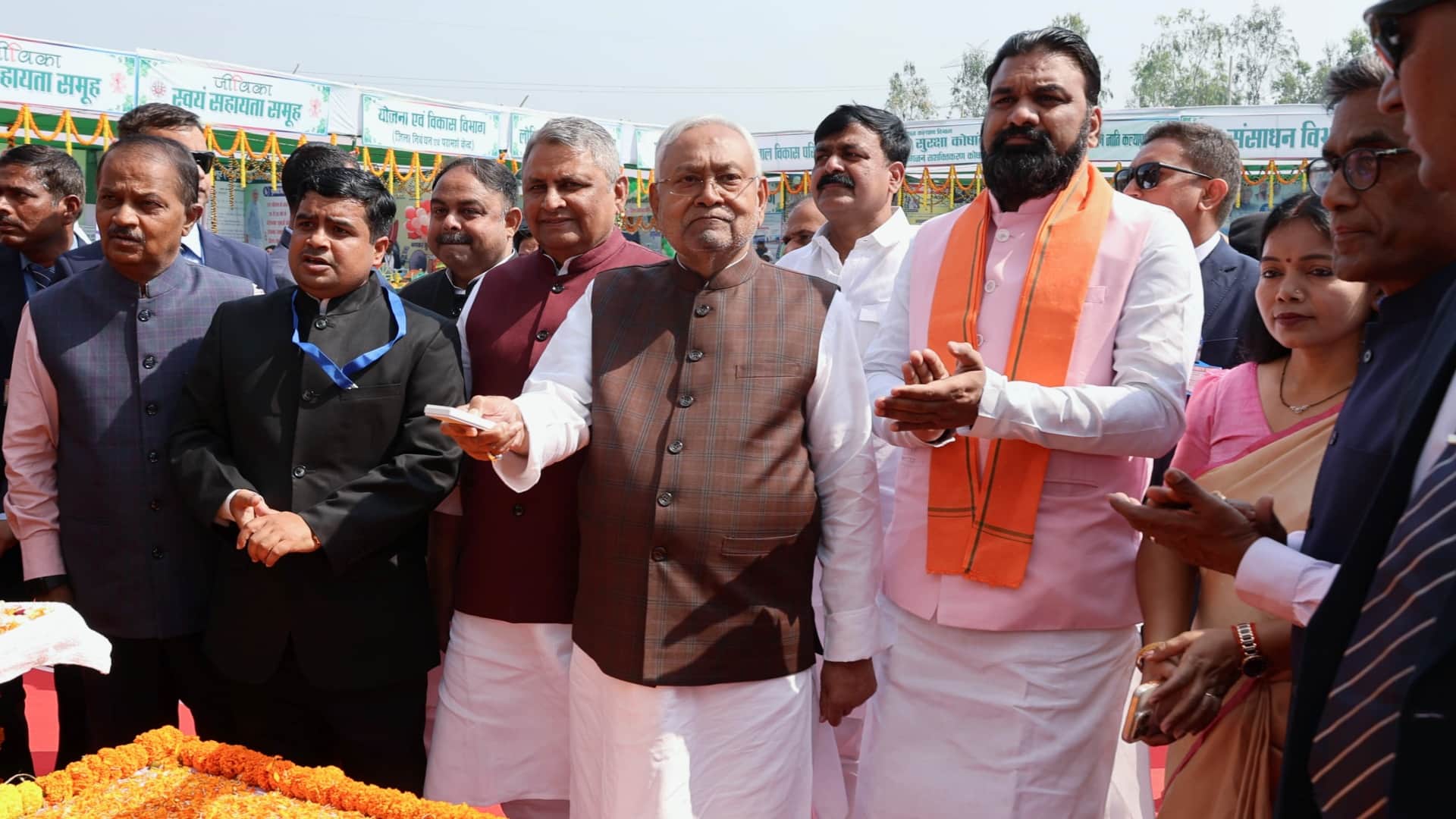 Pragati Yatra: Nitish Kumar inaugurated and laid foundation stone of 169 development projects in Kaimur
