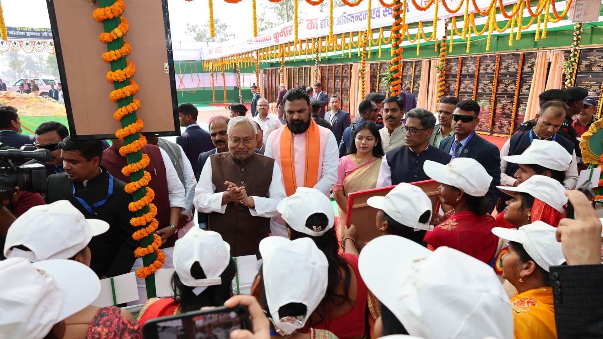 Pragati Yatra: Nitish Kumar inaugurated and laid foundation stone of 169 development projects in Kaimur