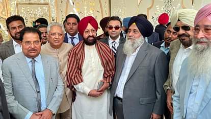 Big politicians including Vice President and Governor attended sukhbir badal daughter wedding photo gallery