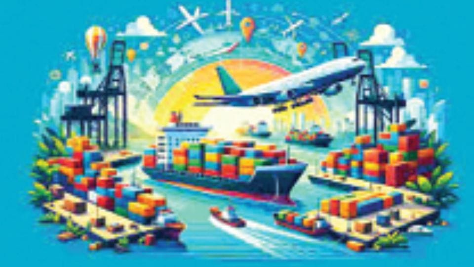 Commerce Ministry data India exports fall for third consecutive month