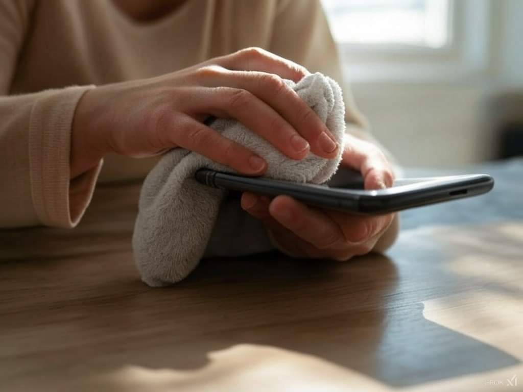 how to clean smartphone without damage hindi