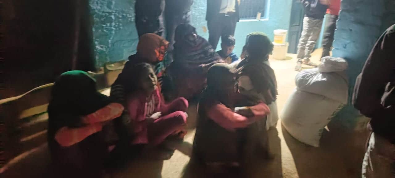 husband first cut wife's throat and then attacked dead body several times with a sickle