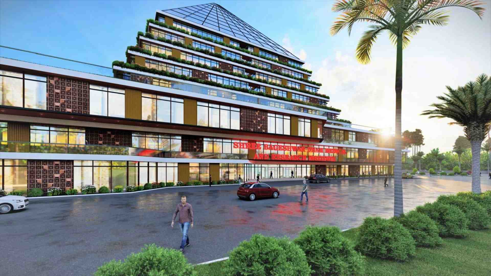 Chhatarpur News: On the lines of the temple, a 100-bed cancer hospital will be built in Bageshwar Dham