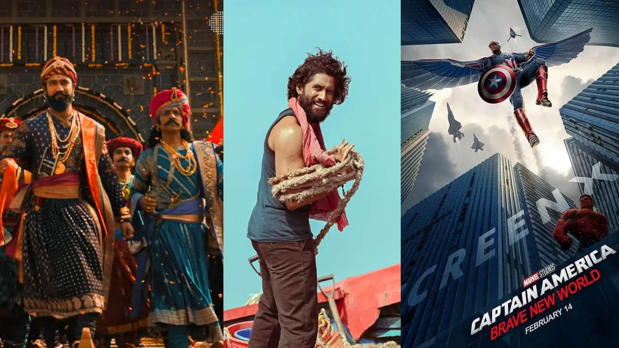 Box Office Collection Chhaava Tandel Captain america brave new World Vidamuyarchi Tuesday box office report