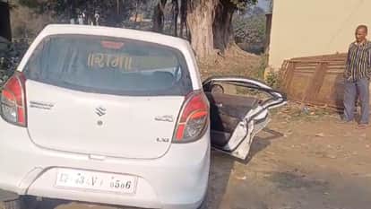 While returning from Mahakumbh, car collided with culvert, one dead in Gonda.