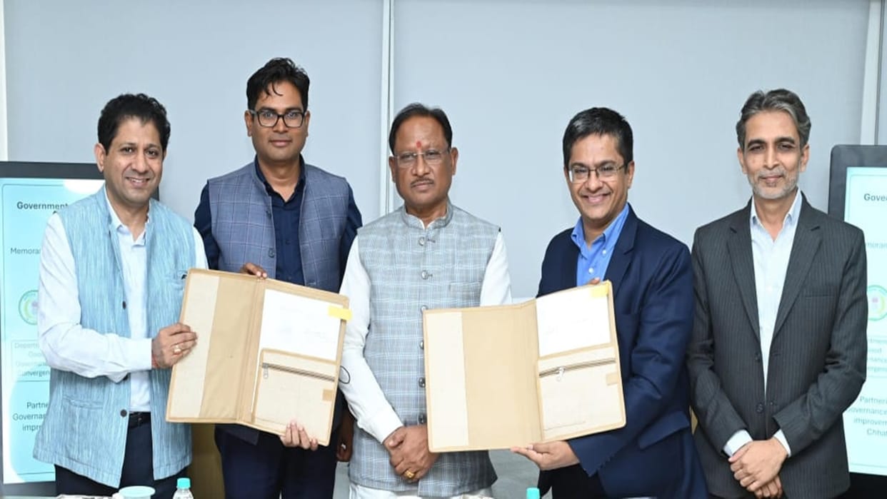 Chhattisgarh CM Vishnudev Sai signed MoU with CEGIS and TRI