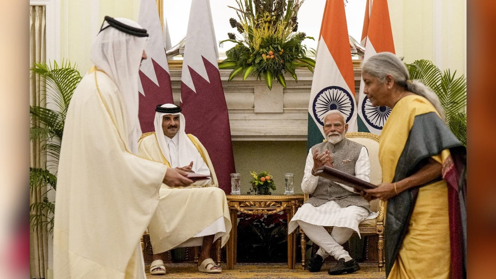 Rashtrapati Bhawan Dinner Glimpses India Qatar Relations Biryani Kadak Chai age old relations news in hindi