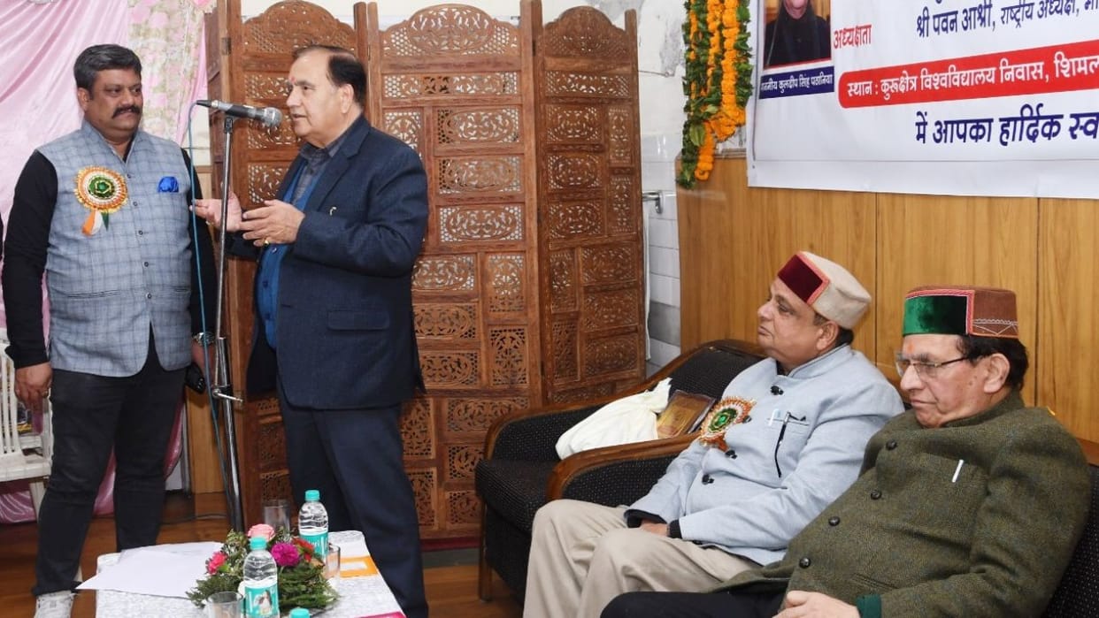 Himachal News Assembly Speaker Kuldeep Singh Pathania said will discuss with CM on giving pension to journalis