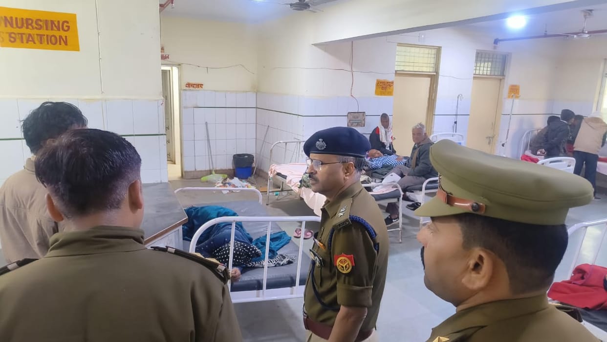 Chitrakoot Accident An unknown vehicle ran over four women on the highway two died and two injured