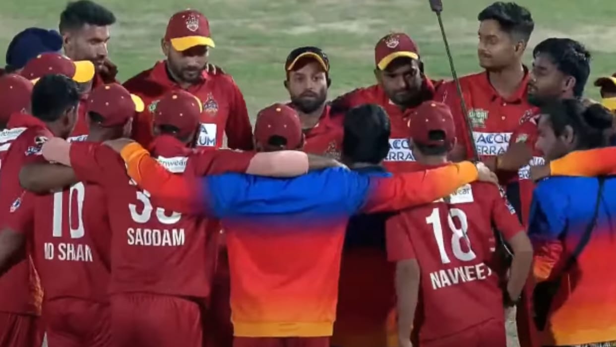 LLC Ten10 Cricket Score Super Strikers vs Kashi Knights Scorecard match result know details